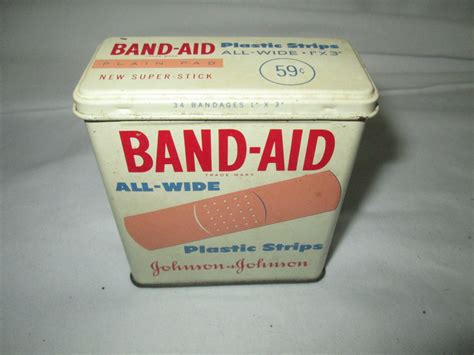 metal 7 eleven bandaid box|Amazon.com: Metal Band Aid Box.